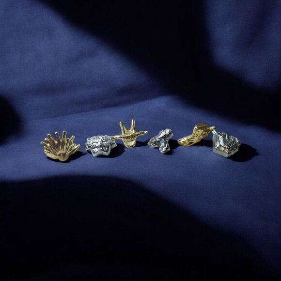 Marvel Monopoly Wakanda Forever Tokens Replacement Pieces Black Panther Metal - Picture 4 of 4